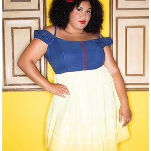 Brand new hot topic snow white princess dress. Never been worn it. NWT